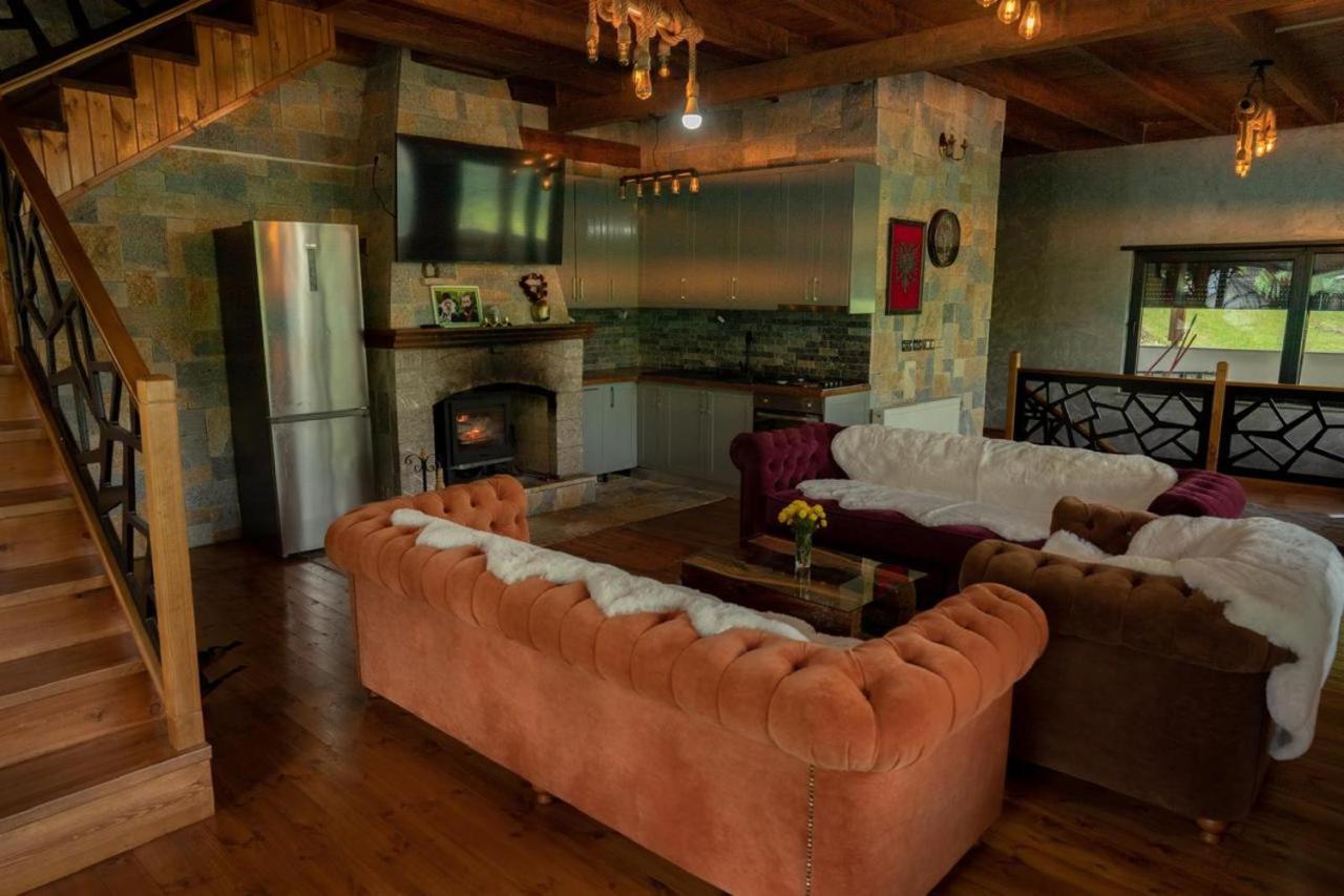 Zeneli Alpin Chalet Cerem Buitenkant foto